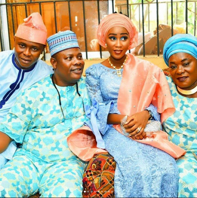 Adenike Quadri and her family