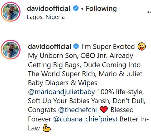 Davido's son