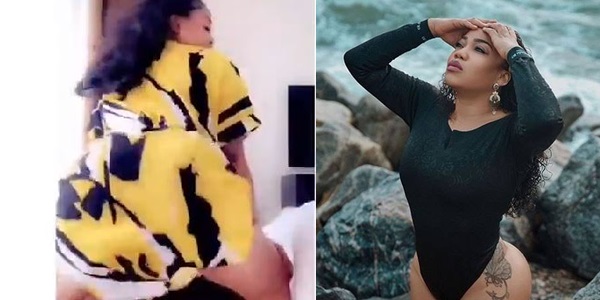 Toyin Lawani twerking