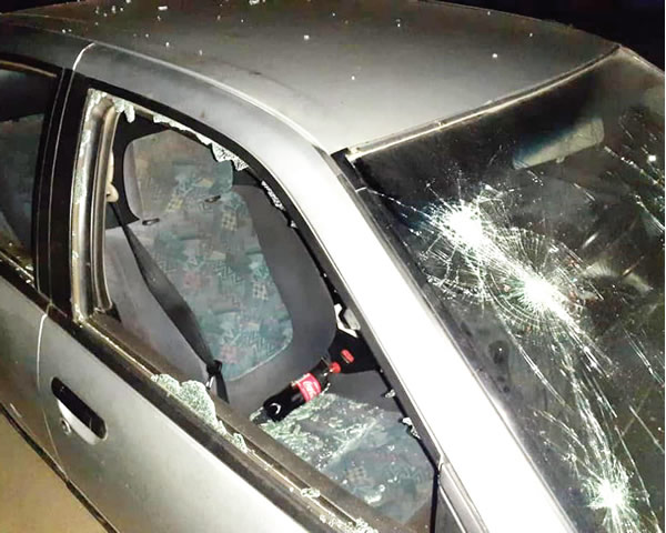 policeman assaults sales manager