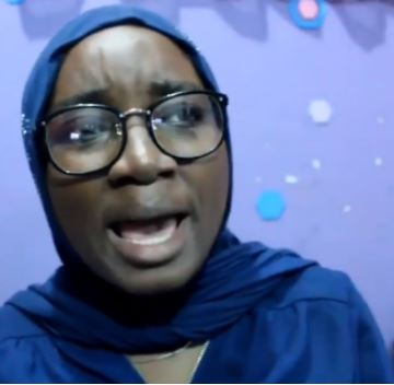 Law student expressing her frustration at studying Law