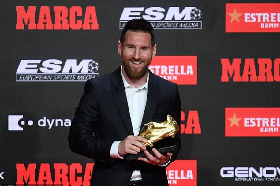 Lionel Messi Golden Shoe