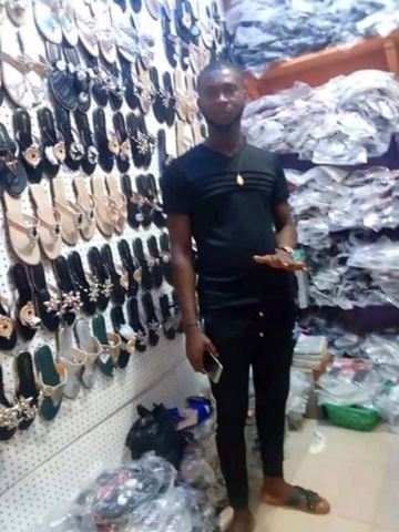 Onitsha shop destroyed by fire