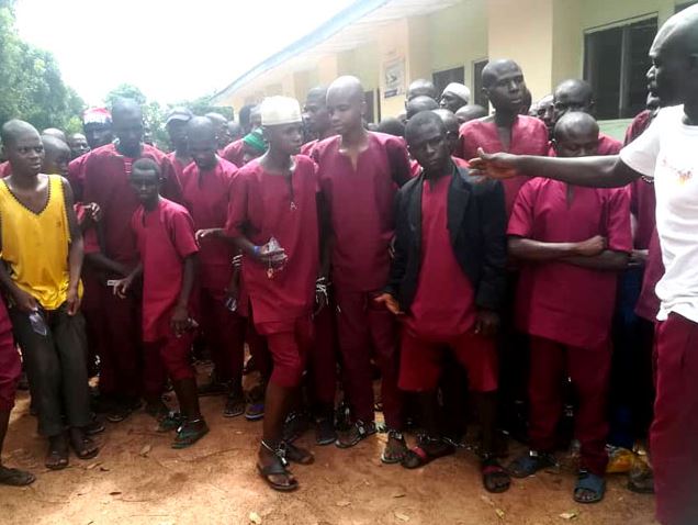 147 inmates evacuated from another illegal detention in Kaduna State 