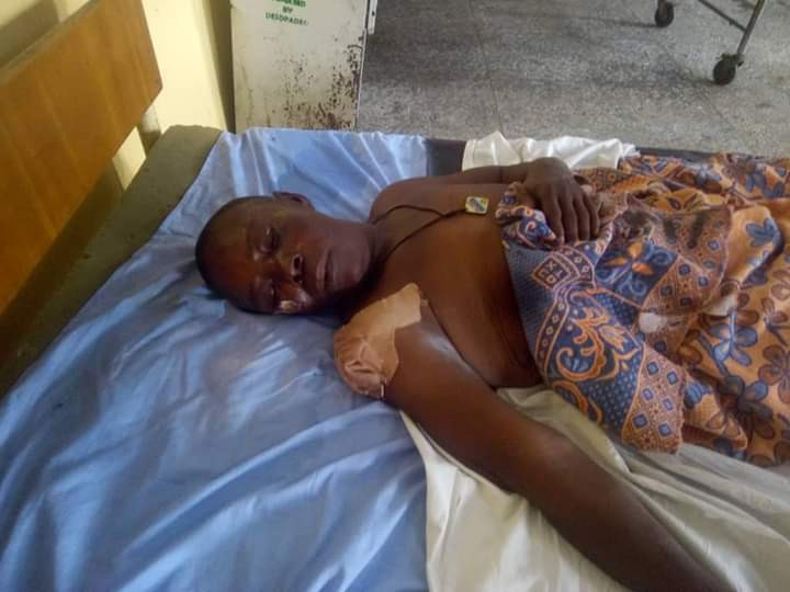 Unidentified woman in hospital after being hit by a driver