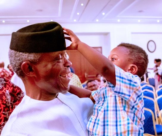 Osinbajo cedes cap