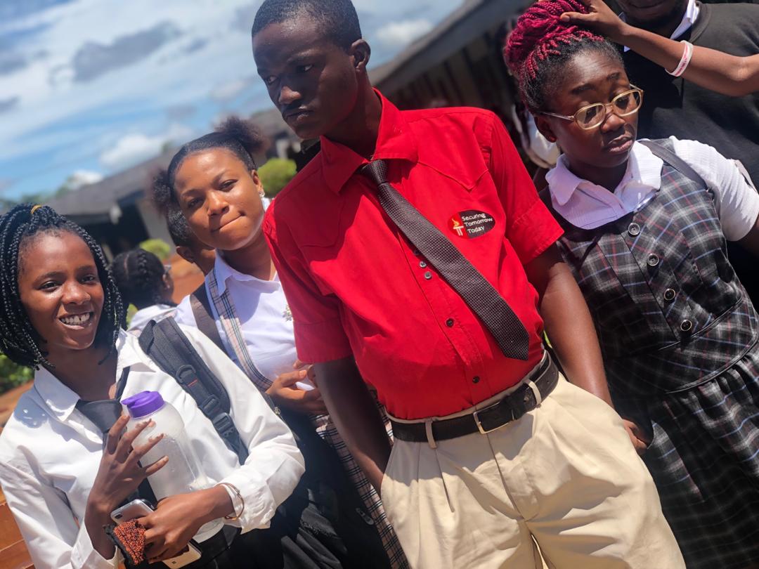 Futa students storm school in grand style