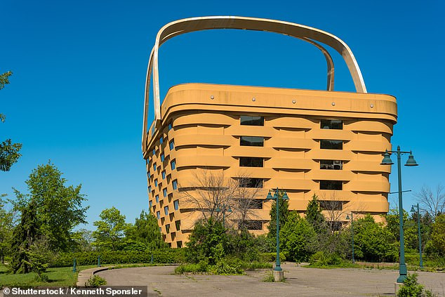 basket-shaped building