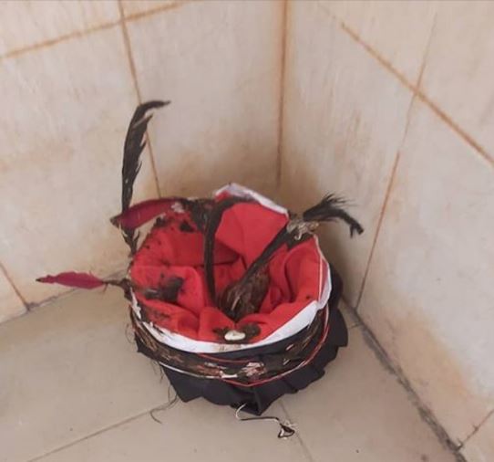 Achuba left juju in gov't house