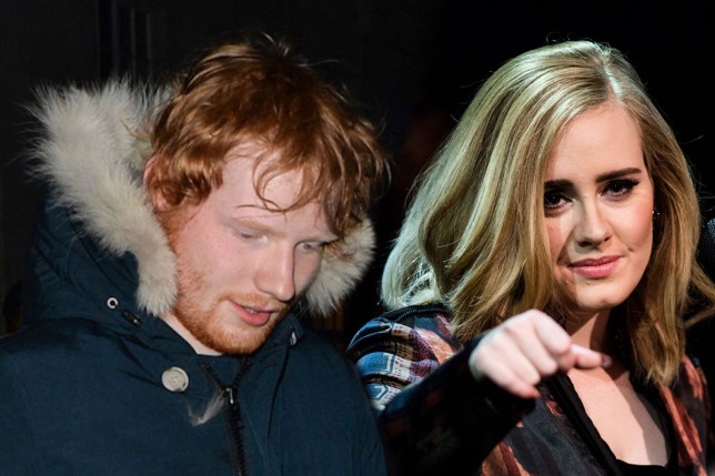 Ed Sheeran and Adele