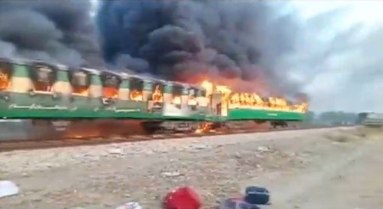 people dead in train fire