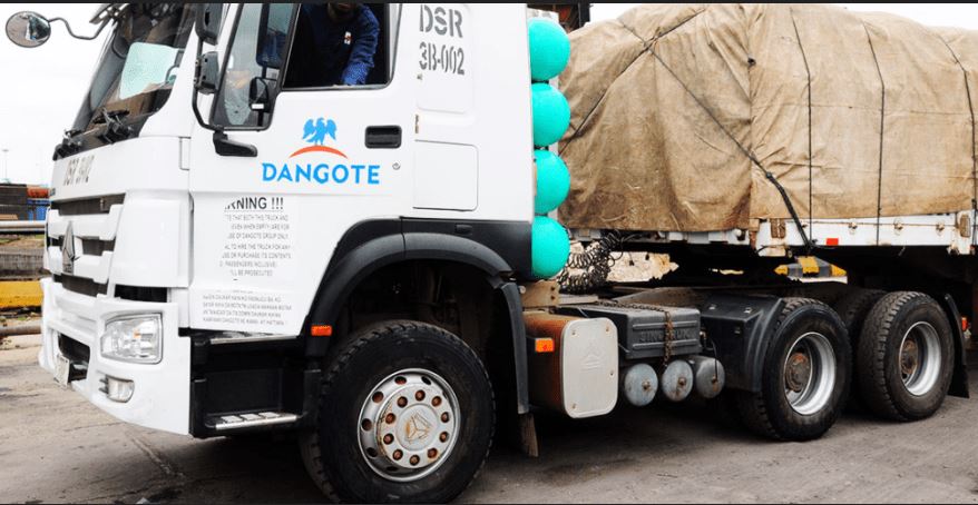 Dangote trucks