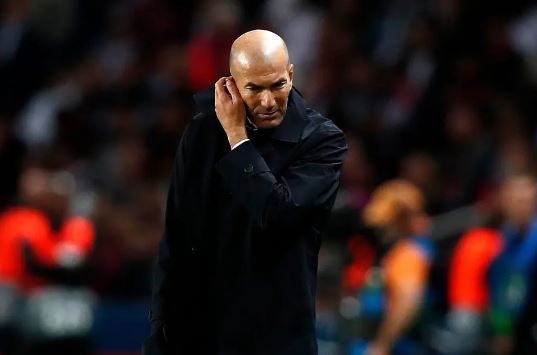 Zidane, Courtois, Others Under Attack After Real Madrid's 3-0 Loss To PSG