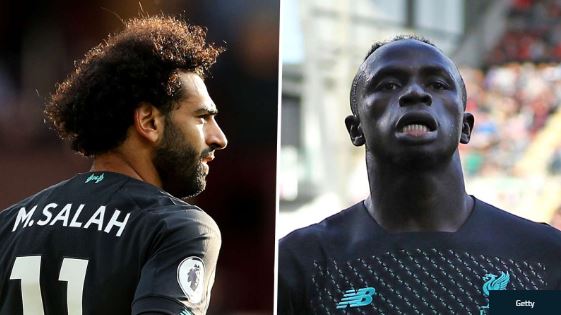 Mohammed Salah and Sadio Mane