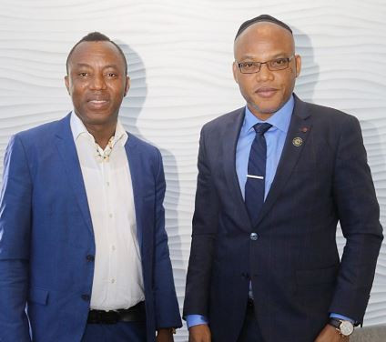 Omoyele Sowore and Nnamdi Kanu