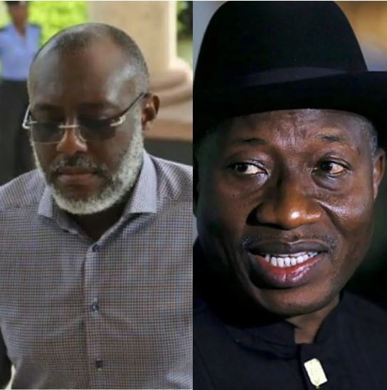 Chief Olisa Metuh, and President Goodluck Jonathan