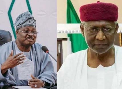 Abiola Ajimobi and Abba Kyari