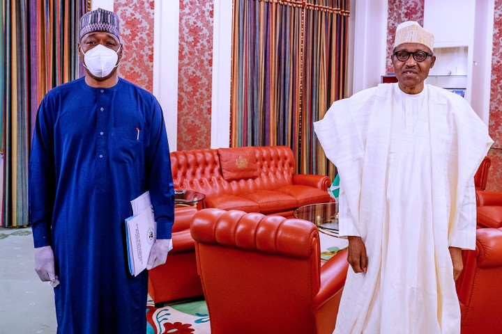 Zulum with President Buhari