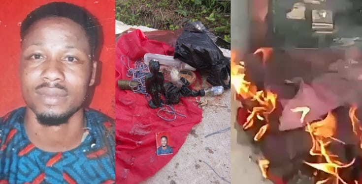 The man has been set free