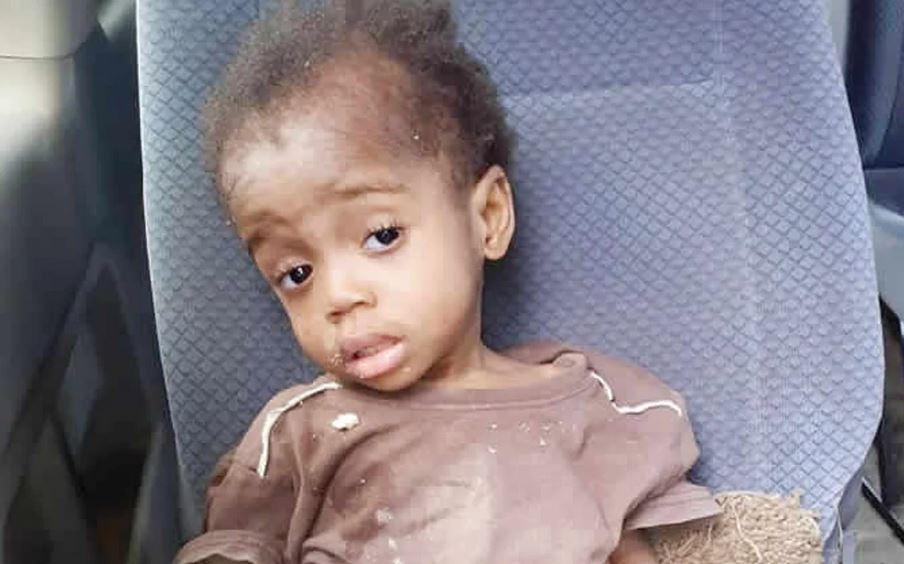little girl rescued in Abia