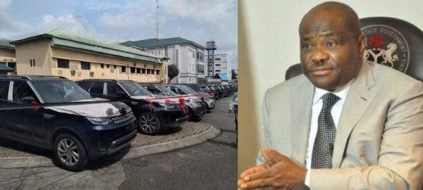 Governor Nyesom Wike gives cars to judges in the state