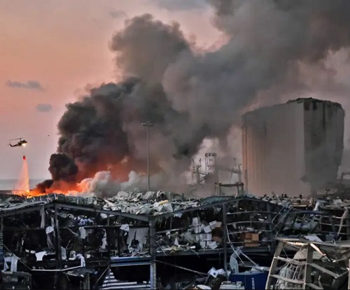 Lebanon blast killed at least 100 persons