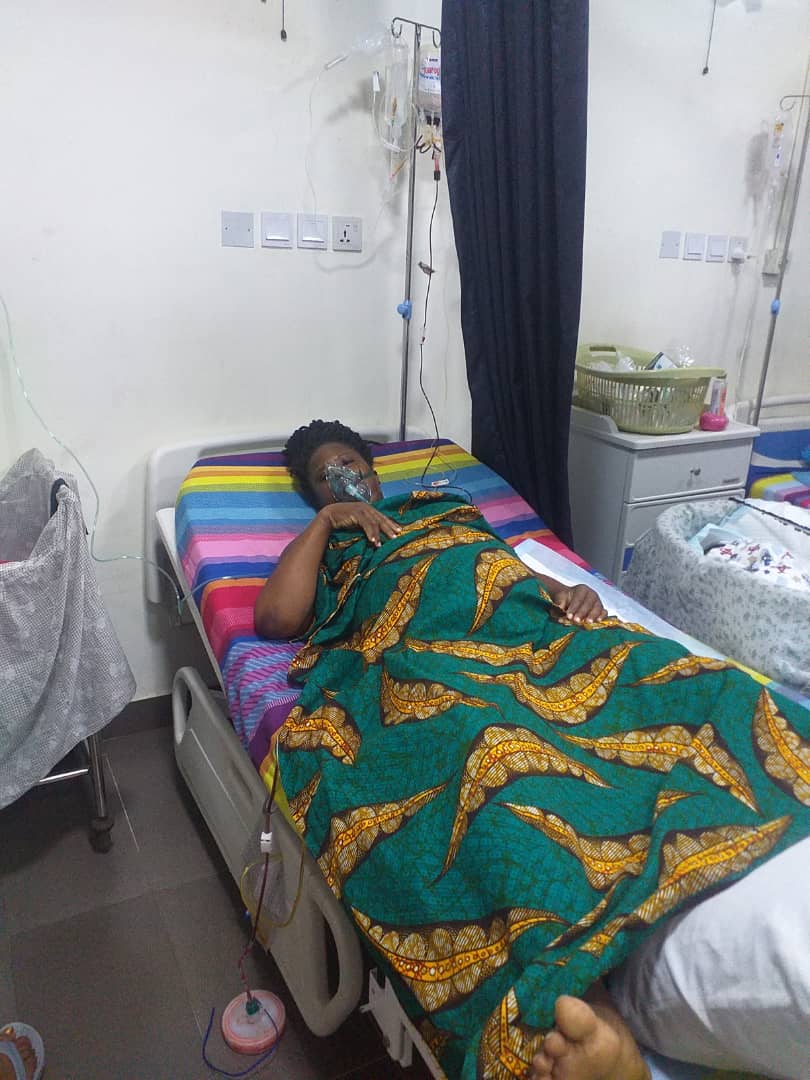 The woman has been under detention at the hospital for being unable to settle her bills