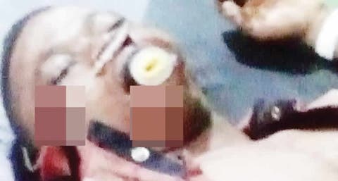 The tailor killed by the police