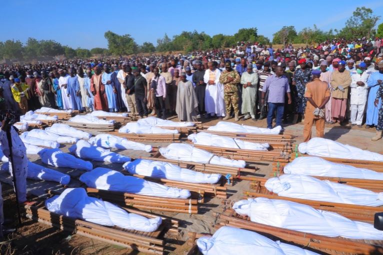Slaughtered farmers