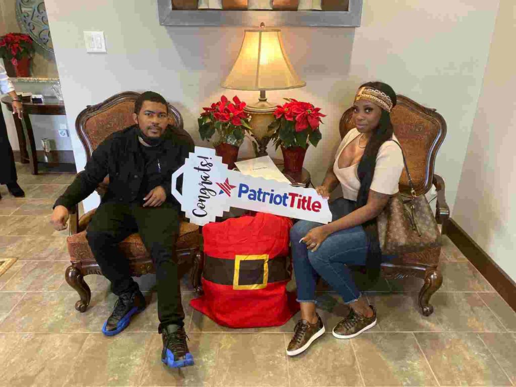 The lady bought herself a befitting house