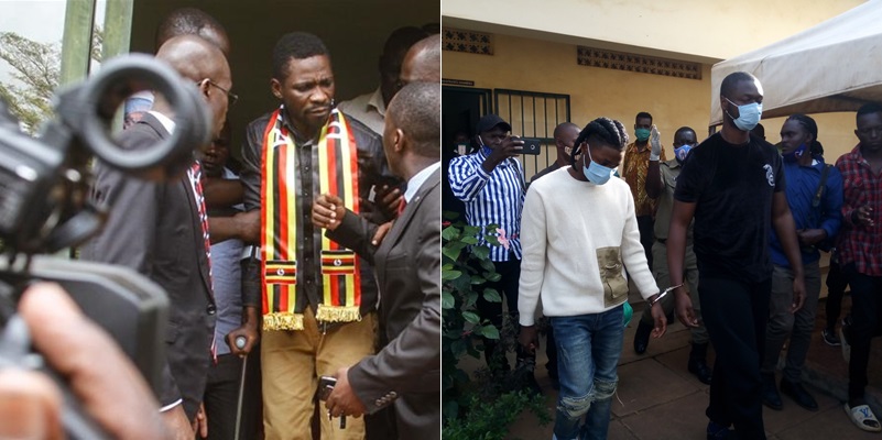 Bobi Wine and Omah Lay