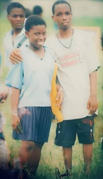 Throwback photos of the two loverrs