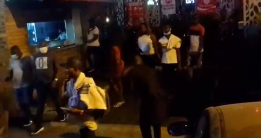 Drama As Lagos Govt Shuts Down Cubana Nightclub For Flouting COVID-19 Guideline (Photos+Video)