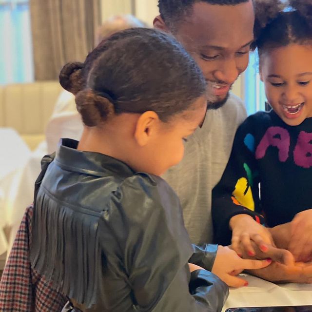 “My World, My Everything” – Mikel Obi Shares Adorable Photo Of His Lovely Daughters