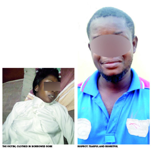 The woman died during romp with corps member