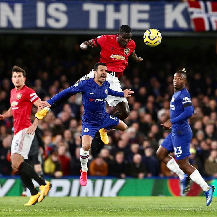 Manchester United yesterday defeated Chelsea in a premier league clash
