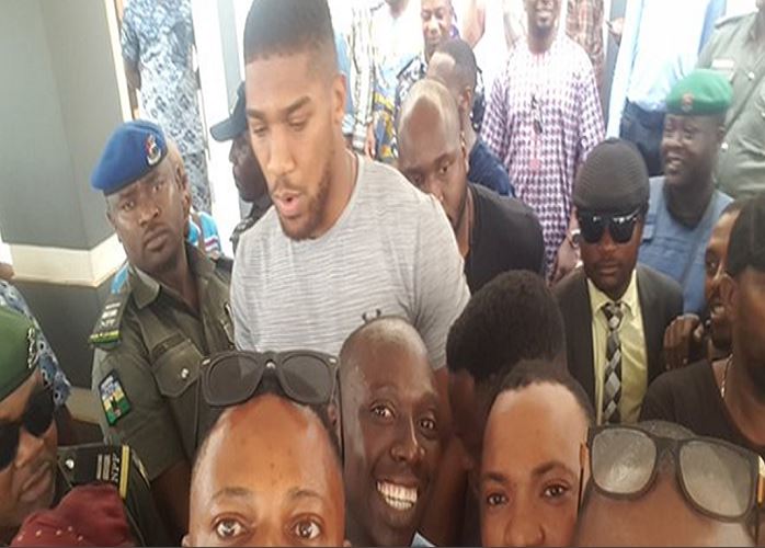 Anthony Joshua in Sagamu
