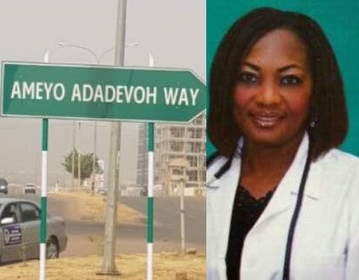 Major road named after late Stella Adadevoh