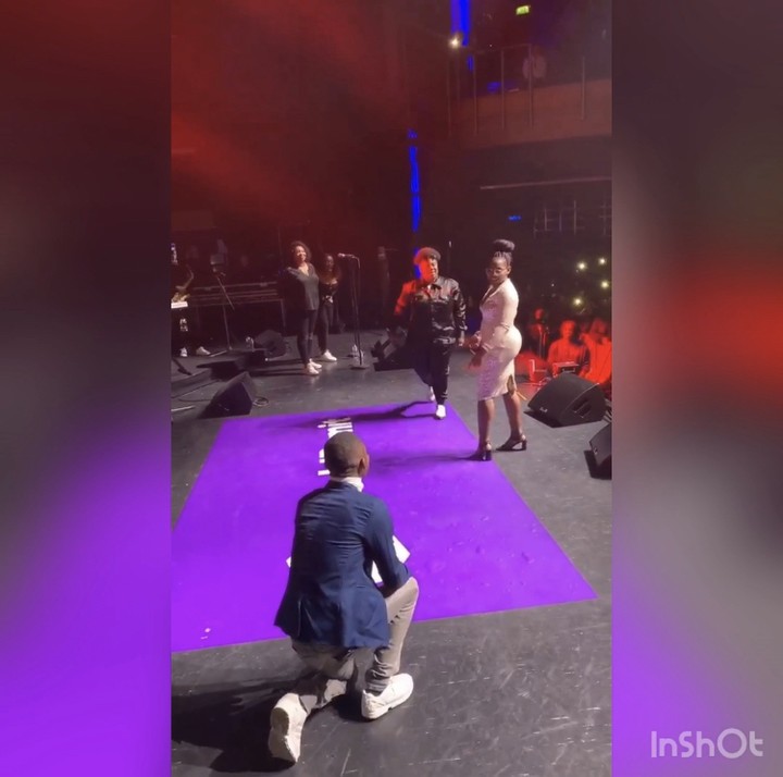 Man proposes to his girlfriend at Teni's show in London