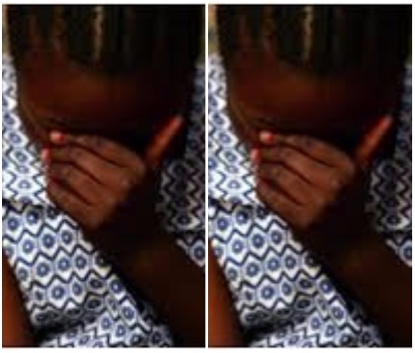 Woman crying