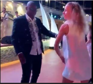 Fayose dances with white woman