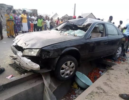 Car accident, cross River