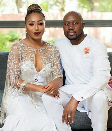Dakore Eguson and hubby, Olumide Akande