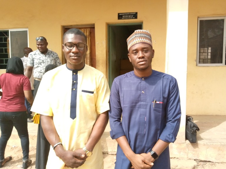 Alfred Olufemi and Gidado Yushau