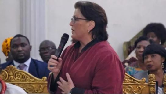 U.S. Consul General Claire Pierangelo