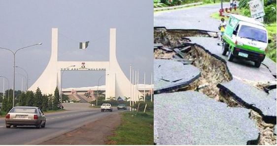 Abuja, Earth tremor