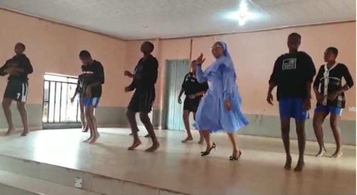Catholic Reverend Sister, dance