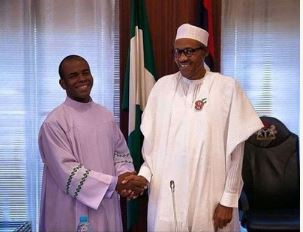 Father Mbaka and President Muhammadu Buhari