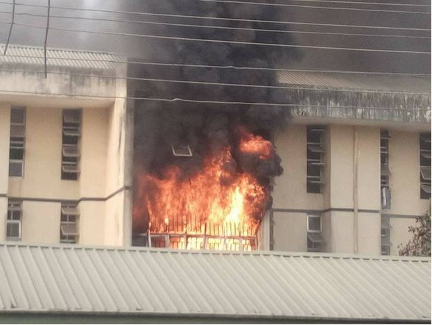 MOUAU hostel fire