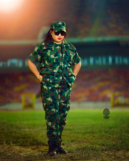 Actress Rita Daniels unveiled as Nigeria Defence Military ambassador